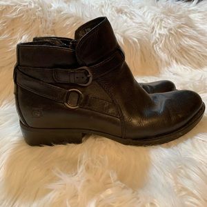 Born Ankle Booties Black Size 8.5